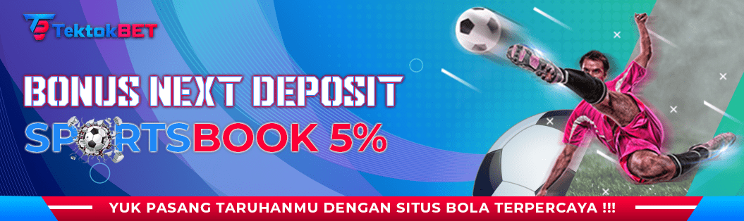 BONUS CREDIT 5% NEXT DEPOSIT (SPORTSBOOK)